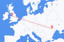 Flights from Iași to Liverpool