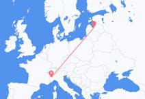Vols de Turin pour Riga