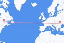Flights from Saguenay, Canada to Bacău, Romania