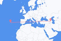 Flights from Ganja, Azerbaijan to Terceira Island, Portugal