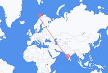 Flyrejser fra Kochi til Narvik