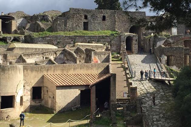 Transfer From Naples To Sorrento or Amalfi Coast with stop in Pompeii