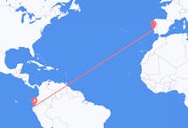 Flyreiser fra Santa Rosa Canton, Ecuador til Lisboa, Portugal