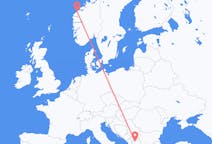 Flights from Ålesund to Skopje