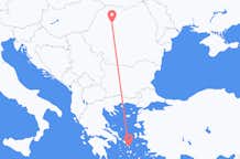 Flights from Mykonos to Cluj Napoca