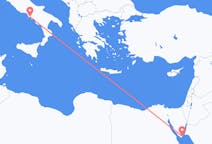 Flyg från Sharm El Sheikh, Egypten till Neapel, Italien