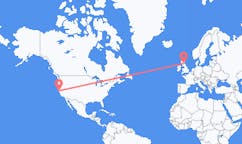 Vluchten van Santa Rosa, El Oro, Verenigde Staten naar Edinburgh, Schotland