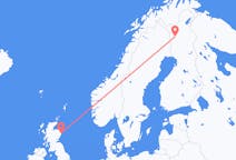 Flights from Kolari to Aberdeen