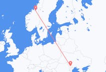 Flyrejser fra Chișinău til Trondheim