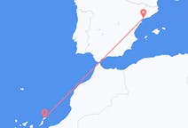 Flyreiser fra Reus, Spania til Lanzarote, Spania
