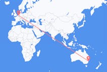 Flyreiser fra Sydney i Nova Scotia, Australia, til Eindhoven, Australia