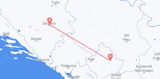 Flights from Bosnia &amp; Herzegovina to Kosovo