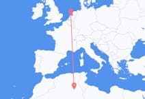 Flyrejser fra Hassi Messaoud, Algeriet til Amsterdam, Holland