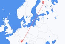 Flights from Milan, Italy to Kajaani, Finland
