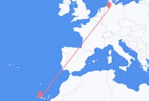 Fly fra San Sebastián de La Gomera til Bremen