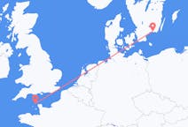 Flights from Alderney, Guernsey to Ronneby, Sweden