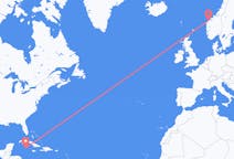 Flights from from Grand Cayman to Ålesund