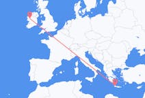 Flights from Knock, County Mayo, Ireland to Chania, Greece