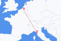 Flyrejser fra Bruxelles til Pisa