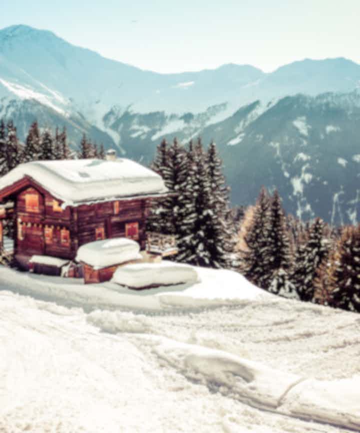 Cottages in Val de Bagnes, Switzerland