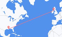 来自美国出发地 新奥尔良前往北爱尔兰的贝尔法斯特的航班