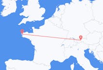 Flights from Brest, France to Innsbruck, Austria