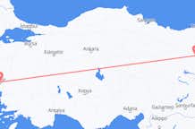 Flights from Erzincan to Izmir