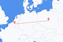 Flyreiser fra Brussel, Belgia til Lodz, Polen