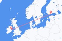 Flug frá Dublin til Helsinki