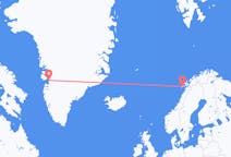 出发地 格陵兰伊卢利萨特目的地 挪威莱克内斯的航班