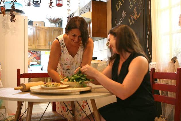 Cours de cuisine grecque sur la pâte phyllo et la tarte à Athènes