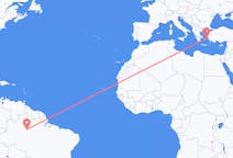 Flyreiser fra Manaus, Brasil til Ikaria, Hellas