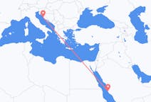 Flights from Jeddah to Zadar
