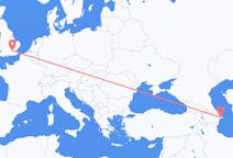 Fly fra Baku til London