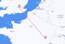 Flights from London, England to Dole, France