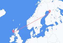 Flights from Oulu, Finland to Tiree, the United Kingdom