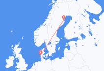 Flights from Esbjerg, Denmark to Skellefteå, Sweden