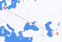 Flyrejser fra Asjkhabad, Turkmenistan til Lubeck, Tyskland
