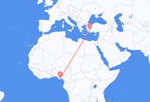 Flyrejser fra Port Harcourt, Nigeria til Denizli, Tyrkiet