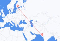 Flights from Rajkot, India to Helsinki, Finland
