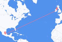 Flyreiser fra Toluca, Mexico til Dublin, Irland