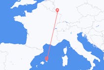 Vols de Mahón, Espagne vers Sarrebruck, Allemagne