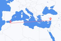 Flyreiser fra Tlemcen, Algerie til Adana, Tyrkia