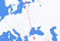 Flyreiser fra Tallinn, til Konya