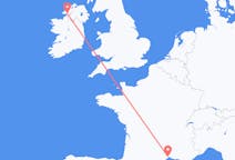 Flights from Donegal, Ireland to Montpellier, France