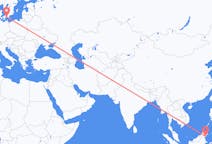 Flights from Tawau, Malaysia to Malmö, Sweden