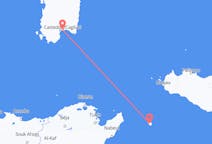Flug frá Pantelleria til Cagliari