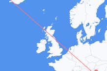 Vluchten van Banja Luka, Bosnië en Herzegovina naar Reykjavík, IJsland