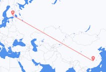 Vluchten van Changsha, China naar Lappeenranta, Finland