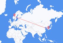 Flights from Hiroshima, Japan to Røros, Norway
